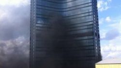 Hilton Bomonti Otel'de yangın çıktı