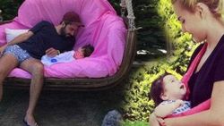 Ece Erken'in Alaçatı tatili