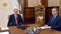 Erdoğan MİT Müsteşarıyla görüştü