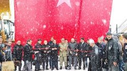 Erciş Belediyesi'nde 17 iş makinesi göreve başladı