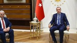 Beştepe'de Erdoğan-Yıldırım görüşmesi