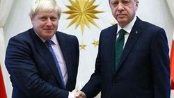 Cumhurbaşkanı Erdoğan Boris Johnson ile görüştü