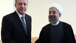 Cumhurbaşkanı Erdoğan İran lideri Ruhani ile görüştü