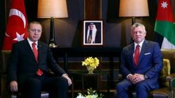 Cumhurbaşkanı Erdoğan Ürdün Kralı ile görüştü