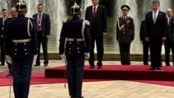 Erdoğan Bogota'da resmi törenle karşılandı