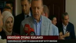 Recep Tayyip Erdoğan oy kullandı İZLE