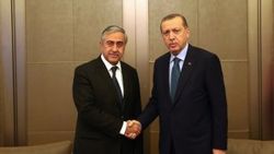 Erdoğan KKTC Cumhurbaşkanı Akıncı ile görüştü