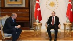 Erdoğan TBF Başkanı Harun Erdenay'ı kabul etti