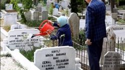 Cumhurbaşkanı Erdoğan ve eşinden kabir ziyareti
