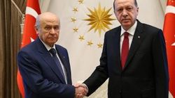 Erdoğan ve Bahçeli Türkeş'i andı