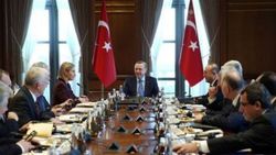 Erdoğan AB heyetini kabul etti