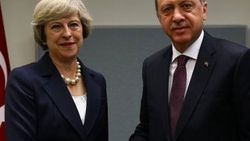 Erdoğan ile Theresa May Afrin'i konuştu