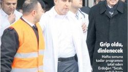 Erdoğan'a doktor önlüklü koruma