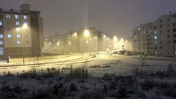 Erzurum beyazlara büründü