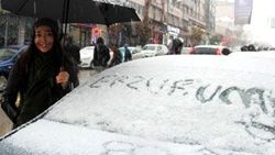 Doğu Anadolu’da kar yağışı etkisini artırdı