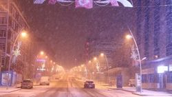 Erzurum'da karlı günler