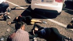 Erzurum'da trafik kazası: 11 yaralı