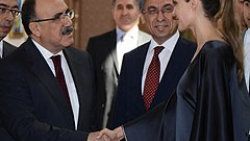 Angelina Jolie Beşir Atalay görüşmesi sona erdi
