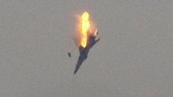 Düşürülen uçağın pilotu muhaliflerin elinde
