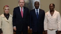 Başbakan Erdoğan Gabon'da