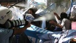 Polis biber gazına süt tavsiye ediyor