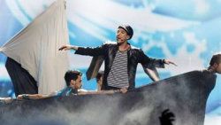 Taksim'de Eurovision protestosu