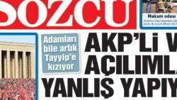 Sözcü gazetesinden esrarengiz röportaj