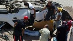 10 metre yükseklikten beton zemine çakıldı