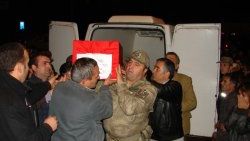 Şehit Tüfekçi'nin cenazesi Gümüşhane'ye getirildi