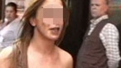 Evi yanan travesti kriz geçirdi
