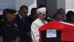 Şehit Çağlar'ı son yolculuğuna devletin zirvesi uğurladı