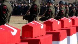 8 şehit son yolculuklarına uğurlanıyor