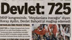 Taraf'tan MHP Kurultayı sürmanşeti
