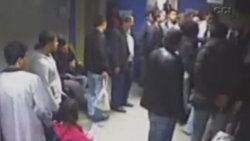 Hasta yakınlarından kadın doktora dayak