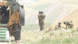 PKK'lılar mayın döşerken kıstırıldı