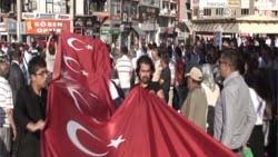 Sivas'ta şehitler için yürüdüler-İzleyin