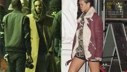Rihanna dayakçı sevgilisini üstsüz görüntüledi