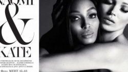 Kate Moss ve Naomi Campbell'dan iddalı pozlar