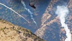 Yol kesen PKK'lılara hava destekli operasyon
