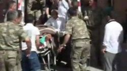 Yaralı askerler hastaneye böyle getirildi