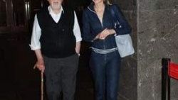 Carolin büyükbabasıyla alışverişte
