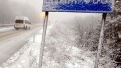 Bolu Dağı'nda kar yağışı başladı