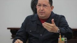Chavez kemoterapiden sonra ilk kez TV'de