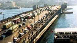 Galata Köprüsü'nde bakım çalışması