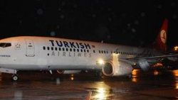 THY uçağına yıldırım isabet etti