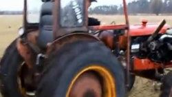 Traktöre turbo motor taktılar