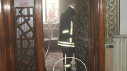 İtfaiyecinin cami hassasiyeti