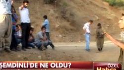 PKK'lılar Şemdinli'de böyle yol kesti - Video
