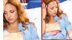 Ayşe Özyılmazel çekimde talihsiz bir kaza geçirdi