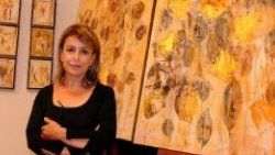 Capranica’da sergi açan ilk Türk ressam